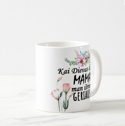 Puodelis GERIAUSIAI MAMAI