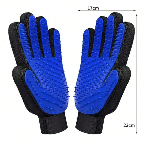 Augintinių šukos pirštinė