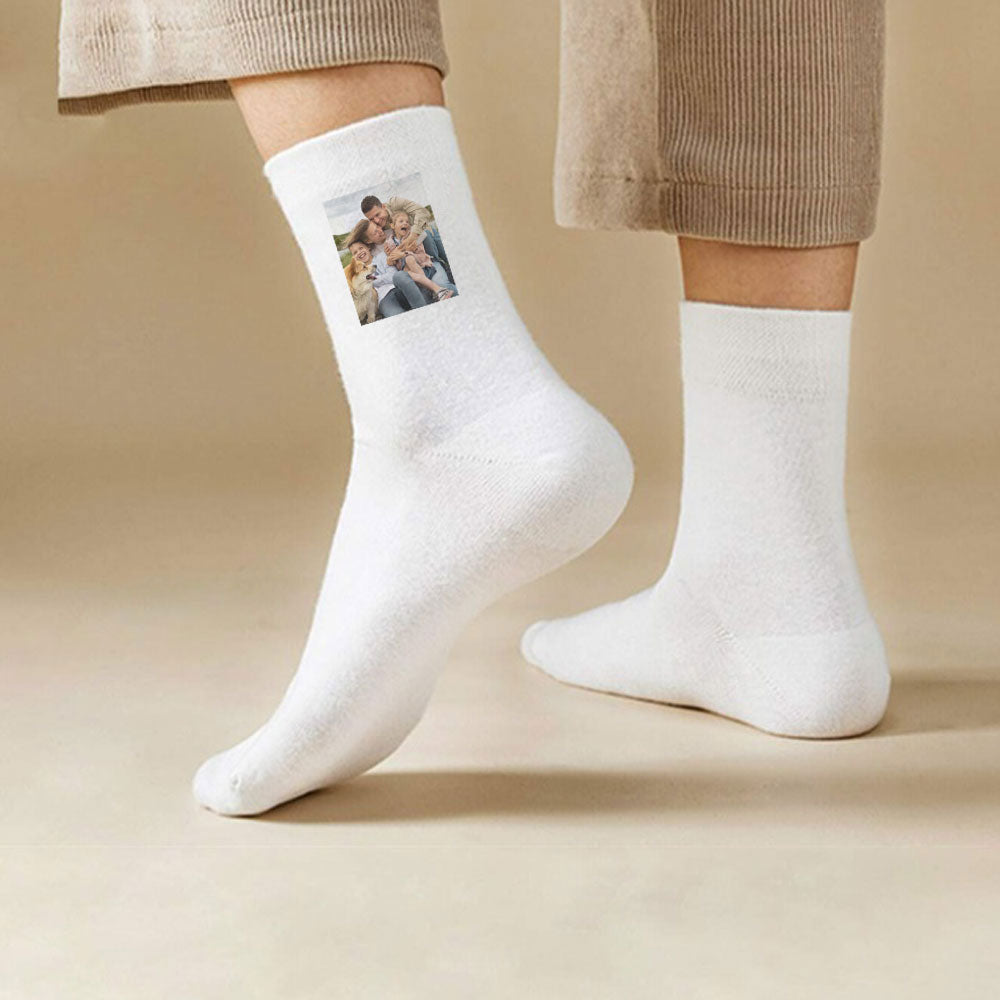 Kojinės su nuotrauka