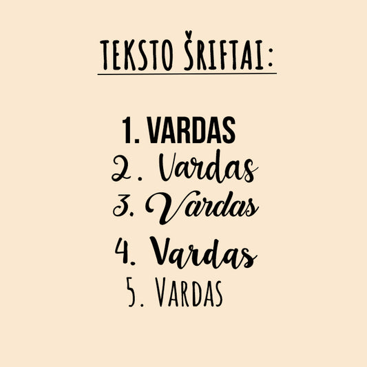 Gyvūnų augintinių dubenėlis su vardu, keraminis