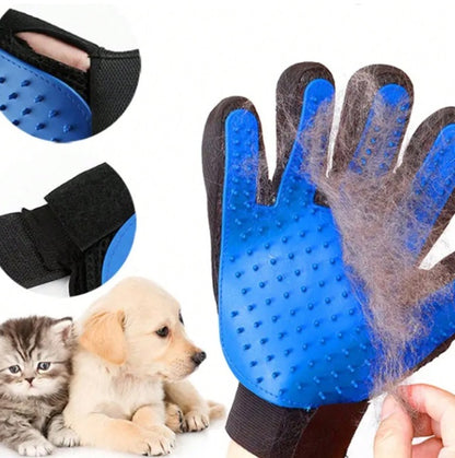 Augintinių šukos pirštinė