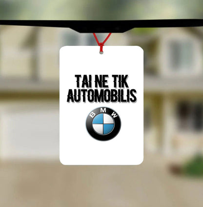 Kvapukas "Tai ne tik automobilis - BMW"