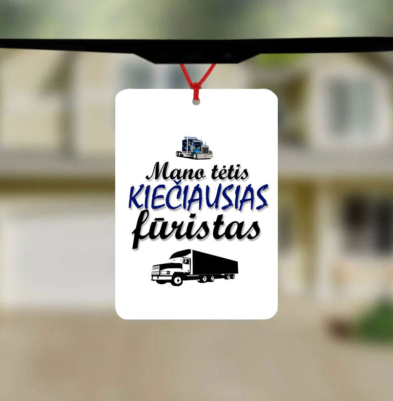 Kvapukas "Mano tėtis kiečiausias fūristas"