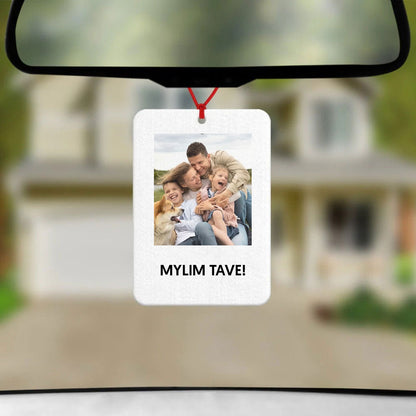 Kvapukas su nuotrauka ir tekstu POLAROID