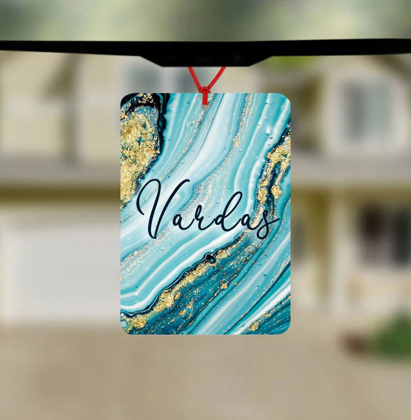 Kvapukas su vardu/tekstu