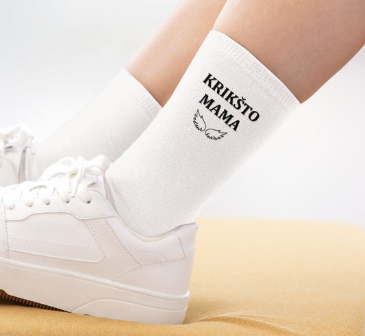 Kojinės „Krikšto mama“