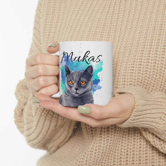 Puodelis su augintiniu ir vardu