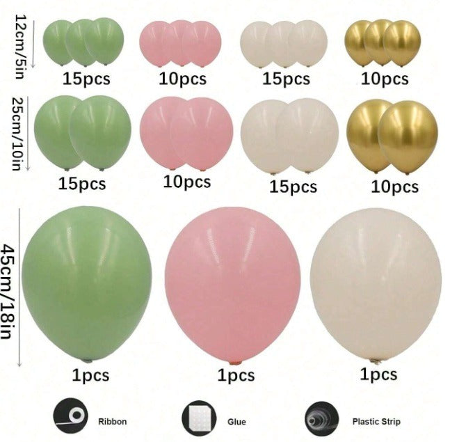 Balionų rinkinys 106vnt.