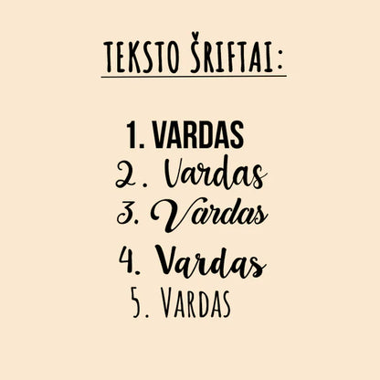 Kojinės su pasirinktu tekstu raudonos